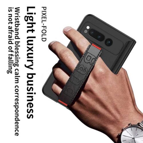 GKK Magnetic Hinge Wrist Strap Case for Google Pixel Fold - Alezay Kuwait