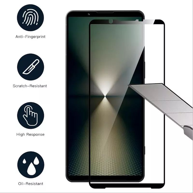 VacFun Pellicola Privacy Per Sony Xperia 1 II, Proteggi Schermo Anti-spia, TPU Auto-riparante