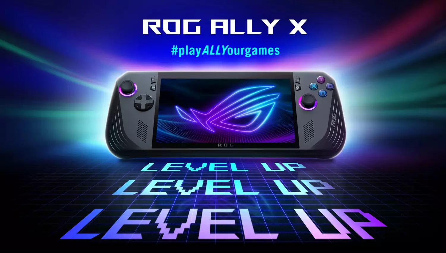 ASUS ROG Ally X (2024) - Gaming Handheld AMD Ryzen Z1 Extreme Processor - Main Banner - Alezay Kuwait