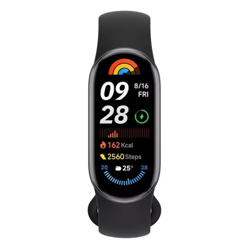 Xiaomi Smart Band 9 Smart Watch, 1.62-inch AMOLED Display - Black - Alezay Kuwait - Xiaomi Kuwait