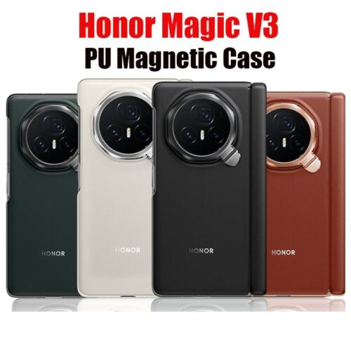 HONOR MAGIC V3 PU MAGNETIC CASE (OFFICIAL) - HONOR KUWAIT - ALEZAY KUWAIT