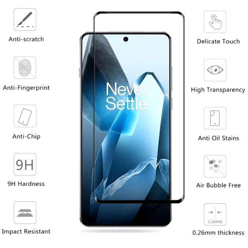 OnePlus 13 Tempered Glass Screen Protector - Alezay Kuwait - Oneplus Kuwait