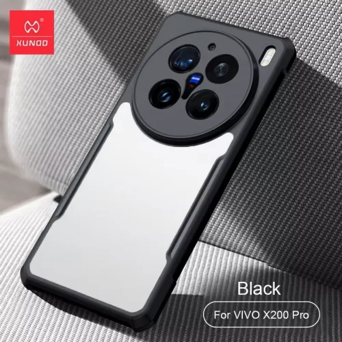 Vivo X200 Pro Transparent Bumper Case by XUNDD - Alezay Kuwait